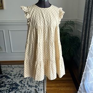 English Factory Polka Dot Babydoll Mini Dress 👗